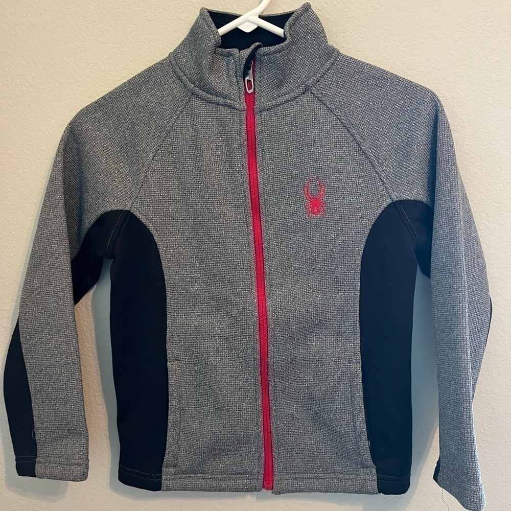 Spyder Boys Bandit Full Zip Sweater Jacket